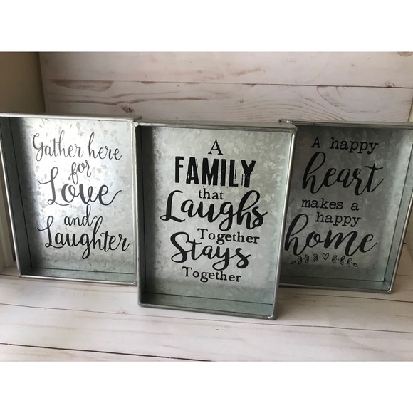 Wall Decor Set of 3 by Direct International - Picture 2 of 8